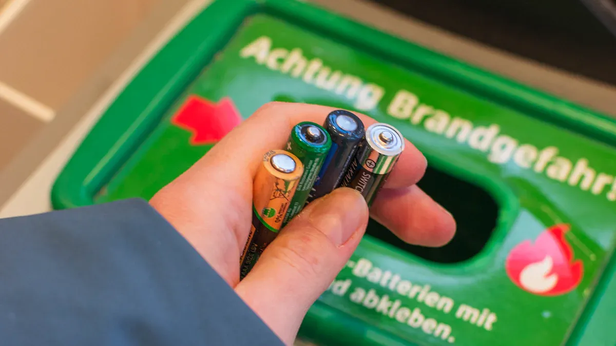 Safely Dispose and Recycle Batteries